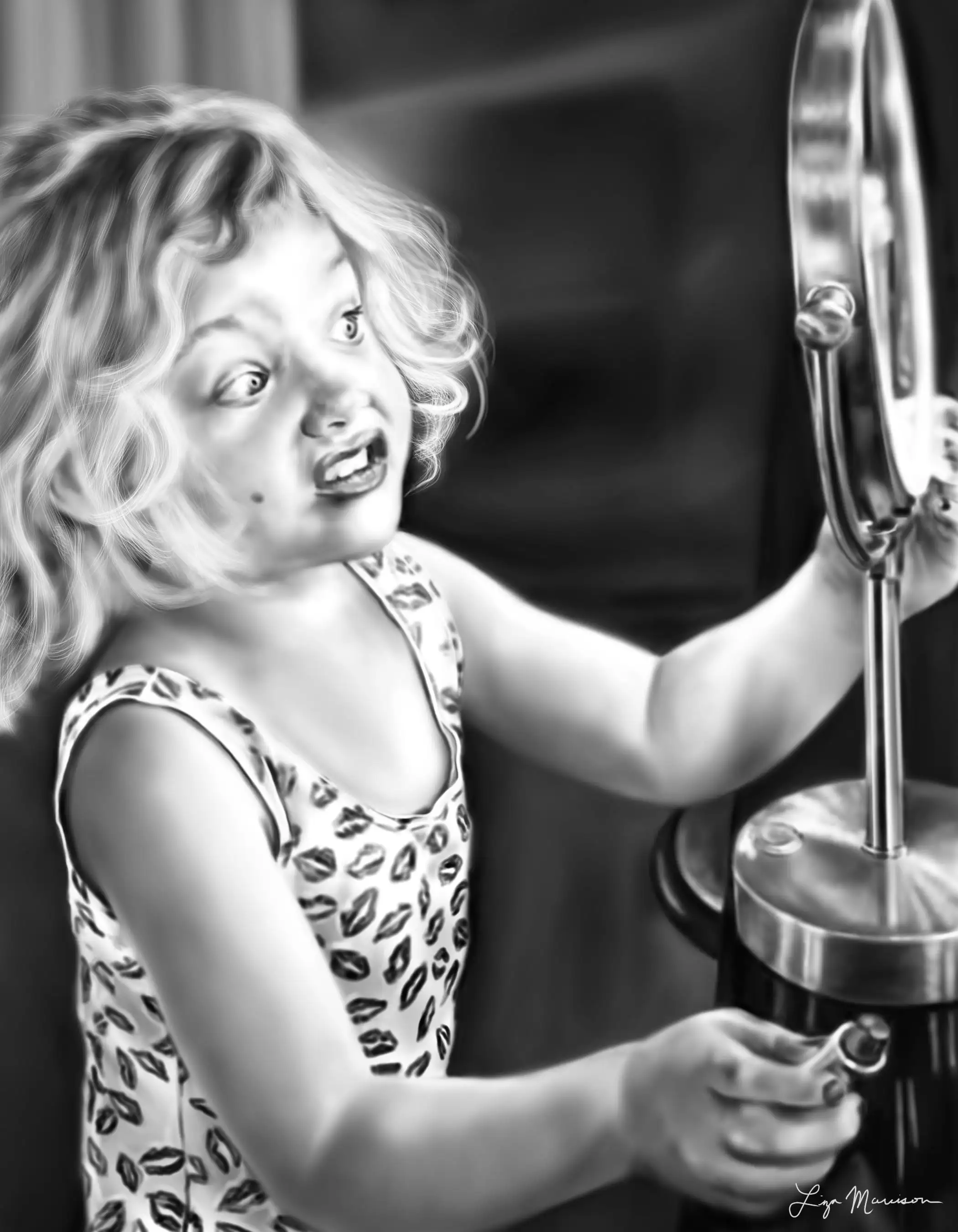 Digital drawing of Eloise