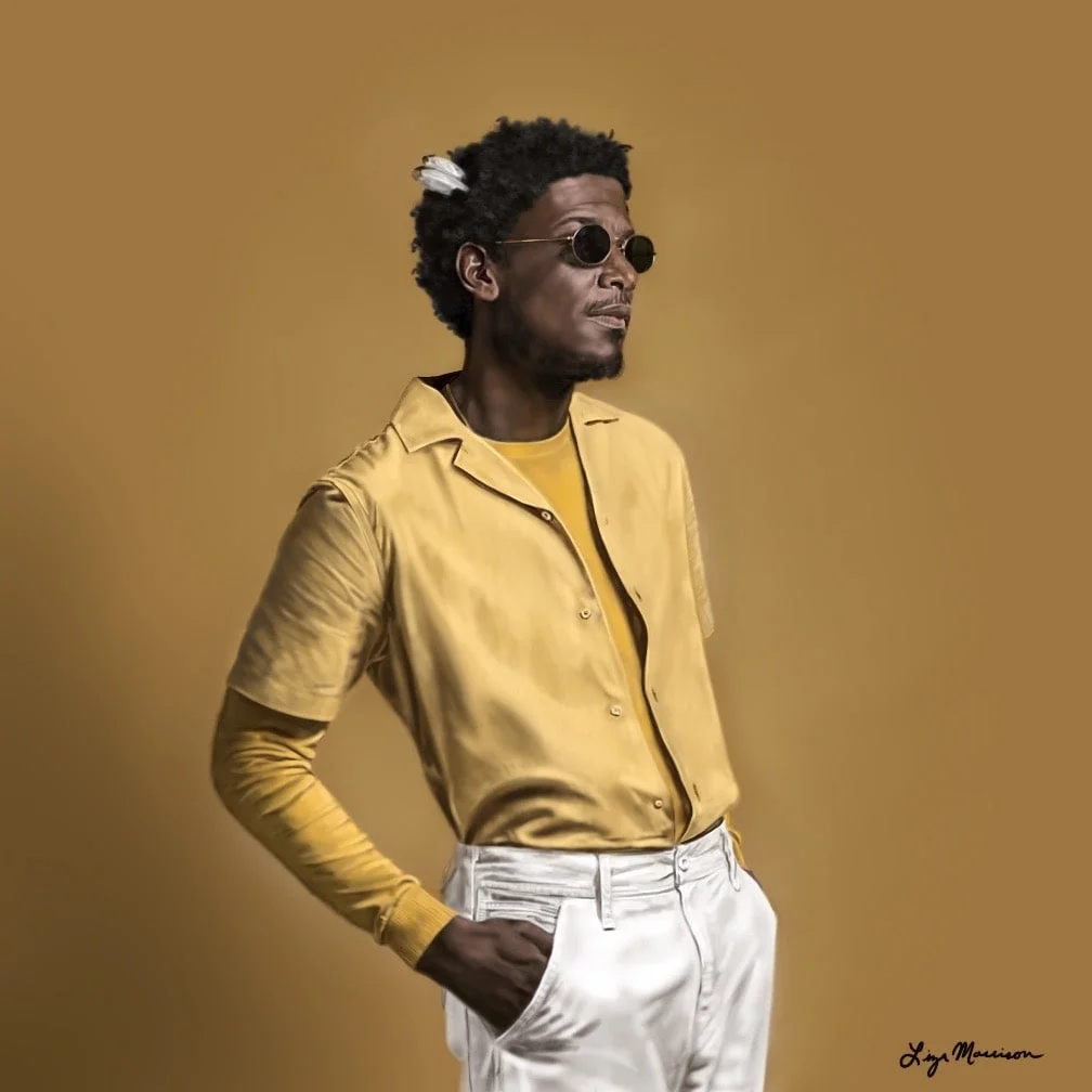 Digital drawing of Labrinth