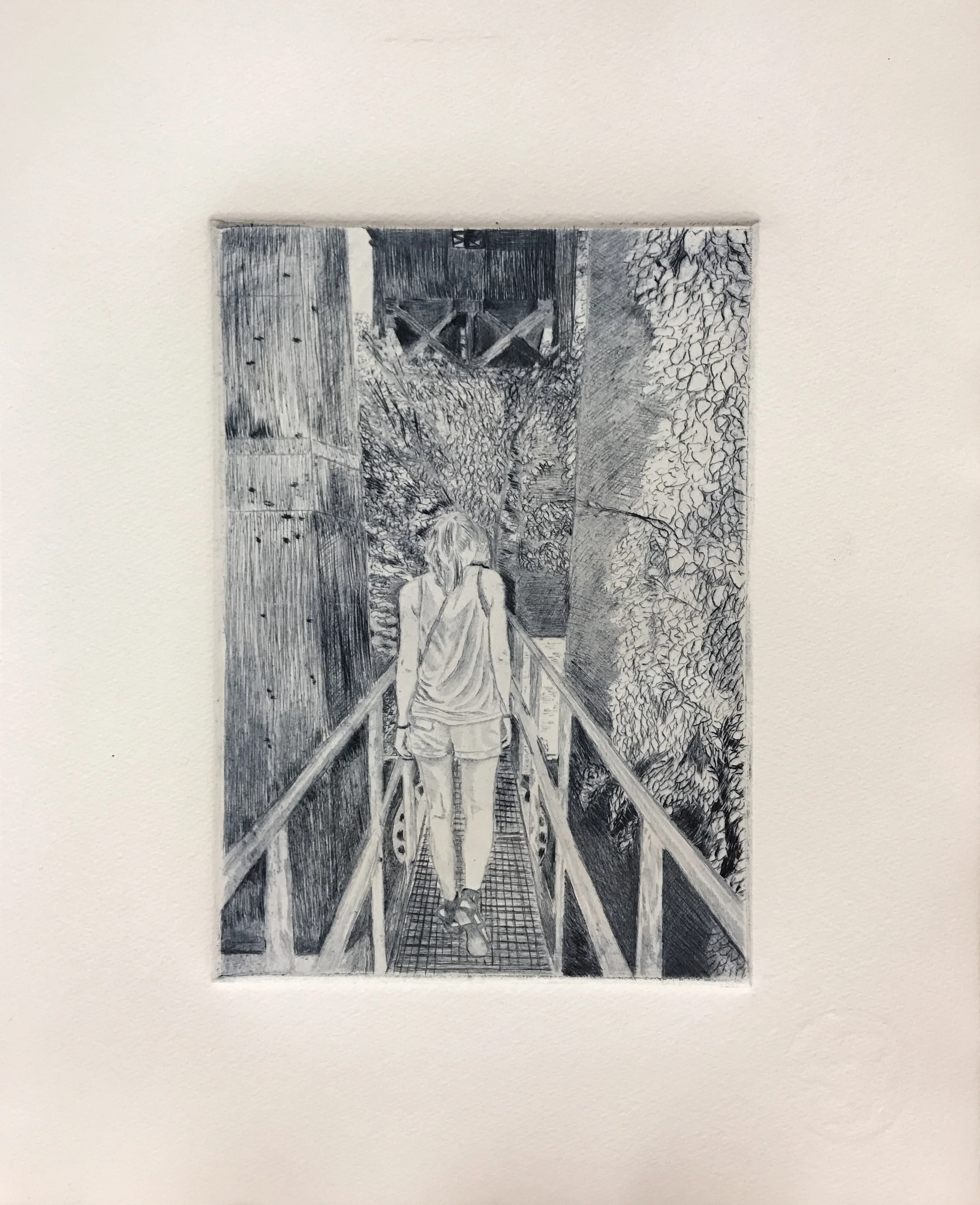 Print of me on the pipeline